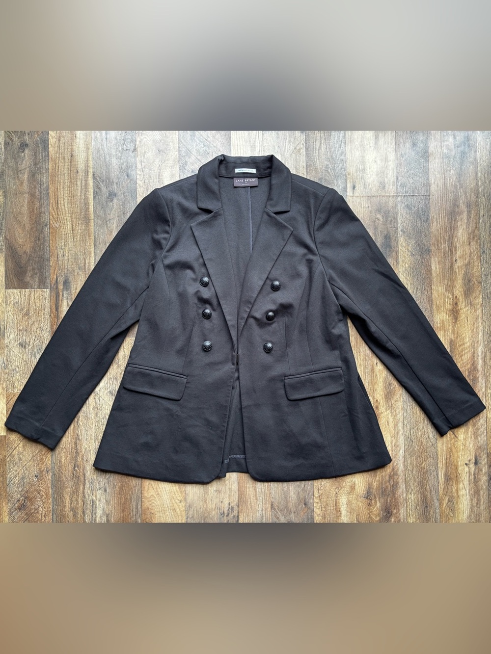 Lane Bryant Black The Bryant Blazer size 14